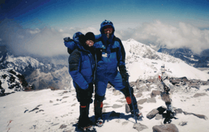 SEAN-AND-SUE-IN-2001 Sean and Sue Wadley (Summit 2001)